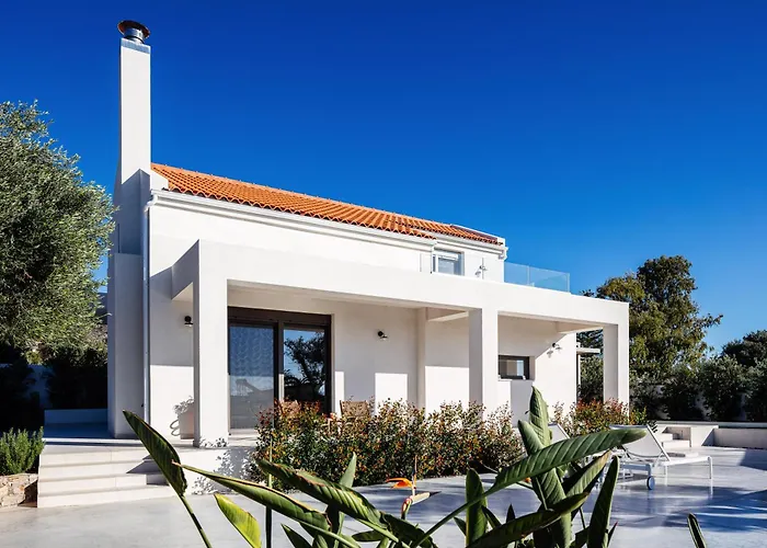 Villa Venetiko - Refined Minimalist With Sunset Bliss By Etouri Chania (Crete)